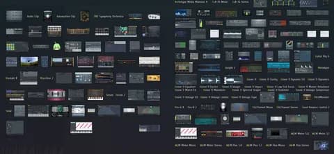 Screenshot of FL Studio plugin picker