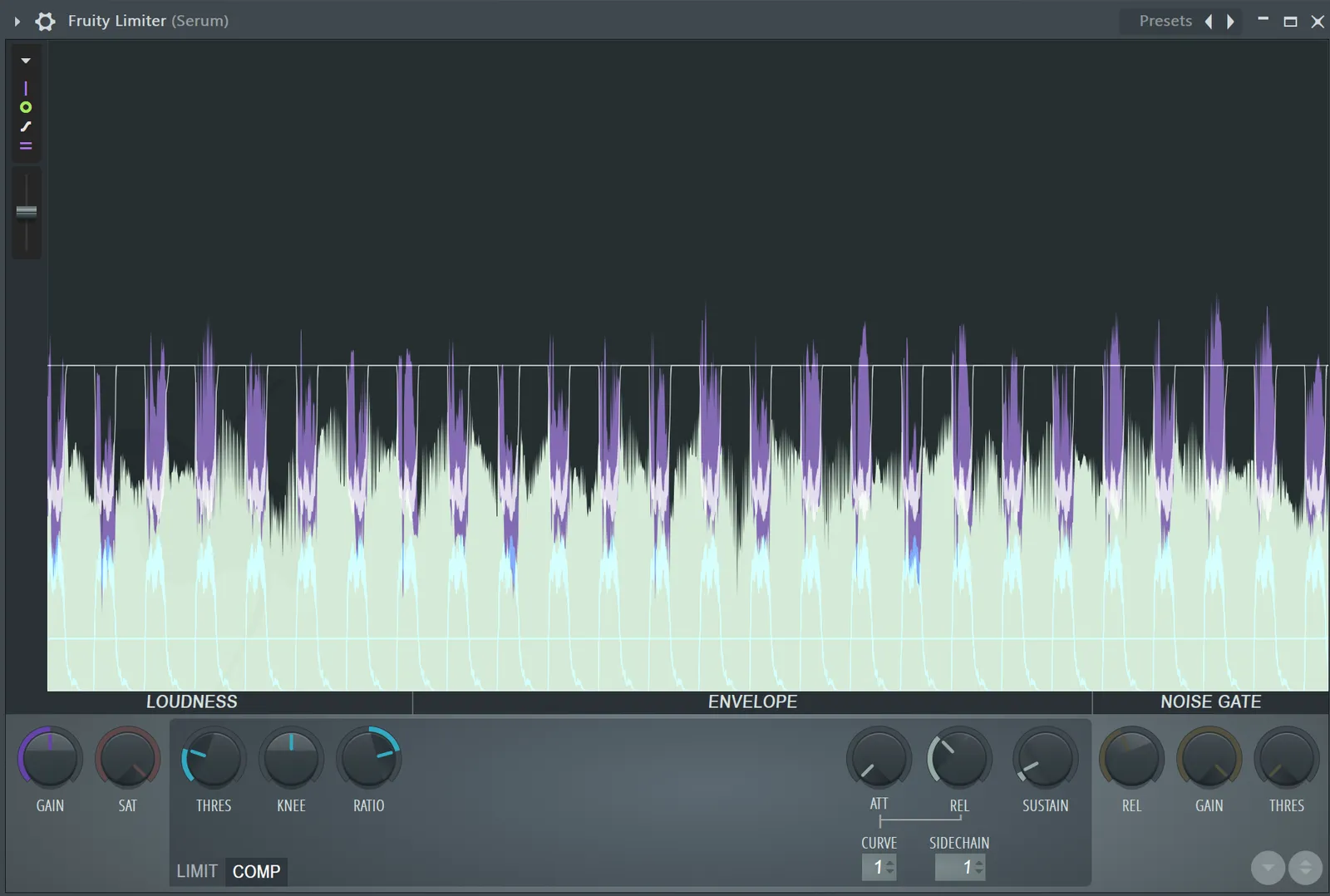 FL Studio Limiter screenshot
